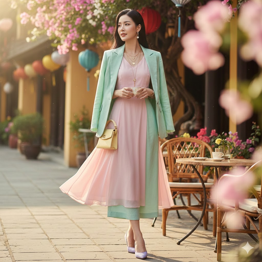 Gam Màu Pastel Nhẹ Nhàng: Thanh Lịch và Tinh Tế